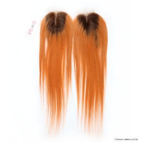 2x4 Lace Ombre Straight Hair