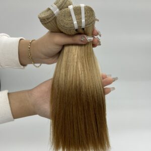 Cuticle Aligned Bone Straight Human Hair Extension to make wigs for Black Woman 1